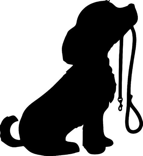 Dog Puppy Pet Sitting Silhouette Dog Vector Png Download 9131000