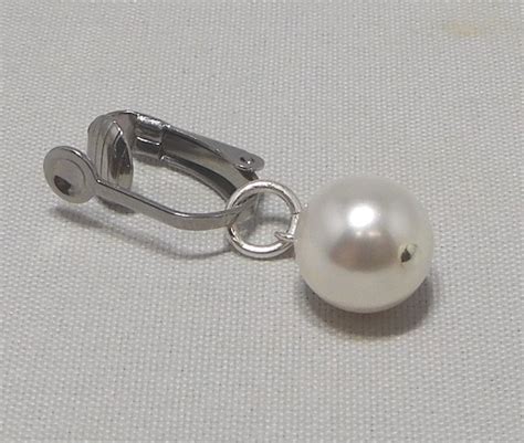 Clitoral Jewelry Pearl Non Piercing Vaginal Jewelry Clit Etsy