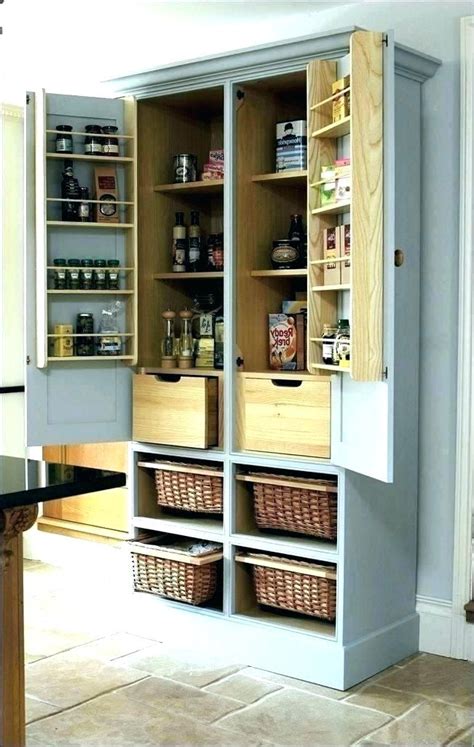 Classic pantry cupboard offering substantial storage artisan. Stand Alone Pantry Cabinet Corner Pantry Cabinet Kitchen ...