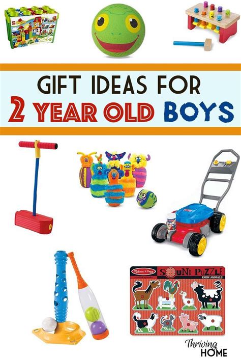 I want to get a great gift for my 10 year old stepson's birthday that he will love, but i know so little about him. Gift Ideas for a Two Year Old Boy | Toddler boy gifts ...