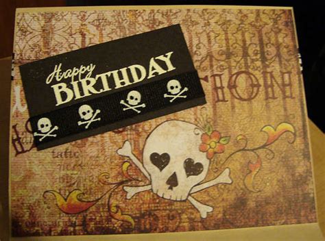 Card Punk Birthday Inside