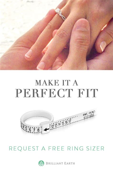 Request A Complimentary Ring Sizer So You Can Easily Measure Your Ring