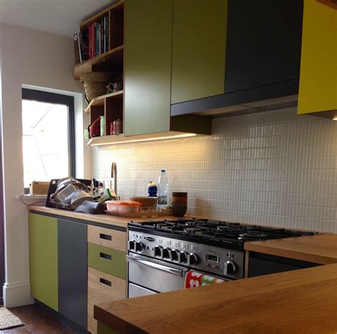 November 13, 2018 by shara, woodshop diaries. Laminated plywood, Oak kitchen | Home kitchens, Plywood ...