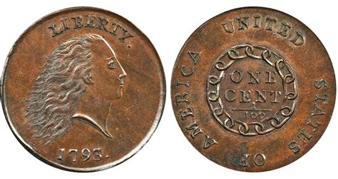 How A 1793 Flowing Hair Chain Cent With Several Flaws Can Be