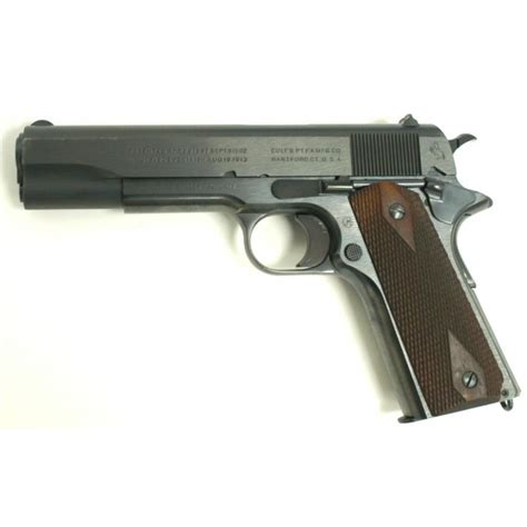 Colt Model 1911 Reissue 45 Acp Caliber Pistol Like New With Box C2281
