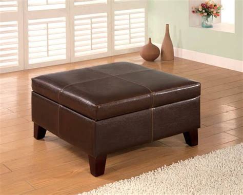 Middle shelf is adjustable to maximize your storage options, and can support up to 11.3 kg (25 lb.) of evenly distributed weight Costco leather ottoman coffee table (With images ...