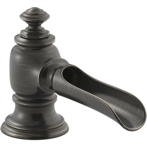 Kohler artifacts® bathroom sink lever handles in oil rubbed bronze. KOHLER Artifacts Oil-Rubbed Bronze Widespread WaterSense ...