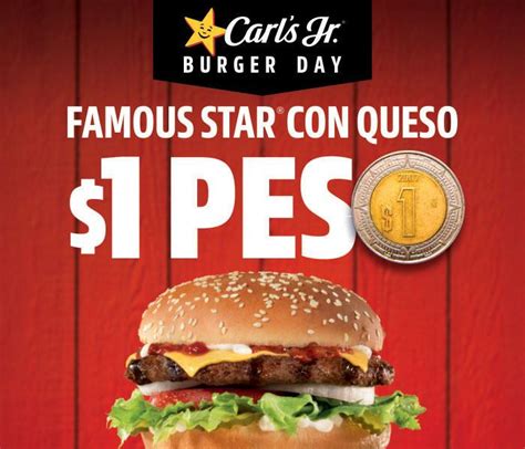 En la compra de cualquier combo, ya sea en drive thru, para llevar o en los comedores te llevarás la hamburguesa famous star con queso con un pesito. ¡Es el Día Mundial de la Hamburguesa! Conoce el origen de ...