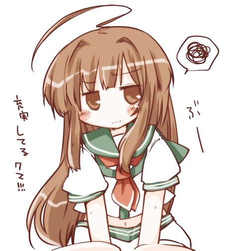 Futami Yayoi Kuma Kancolle Kantai Collection Commentary Request Highres Translation