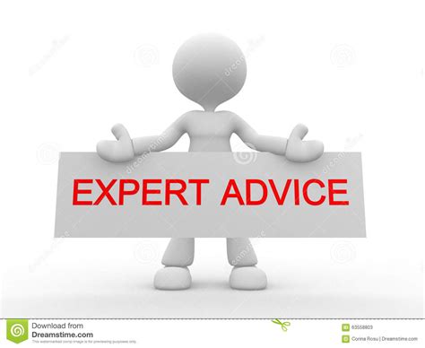 Expert Advice Stock Illustration Illustration Of Financial 63558803