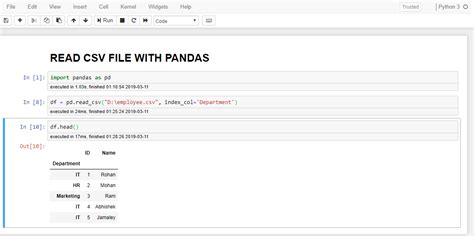Reading Csv File With Pandas Python Mobile Legends