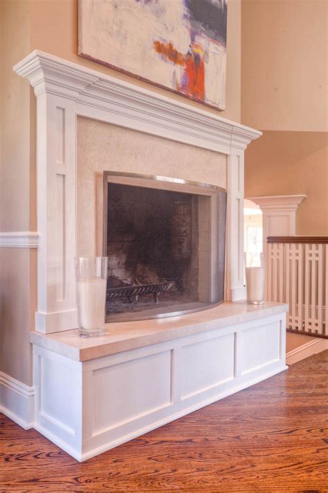 The hearth fenders mark the boundary between the floor and the outer edge of the hearth. fireplace hearths | Fireplace Raised Hearth images ...