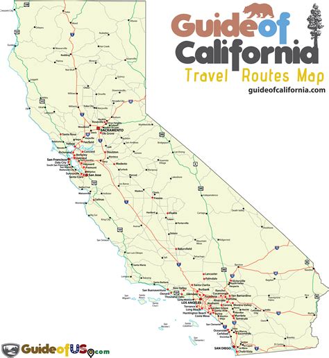 California Travel Maps