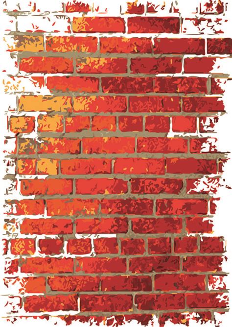7 Brick Wall Vector Images Cartoon Brick Wall Pattern White Brick