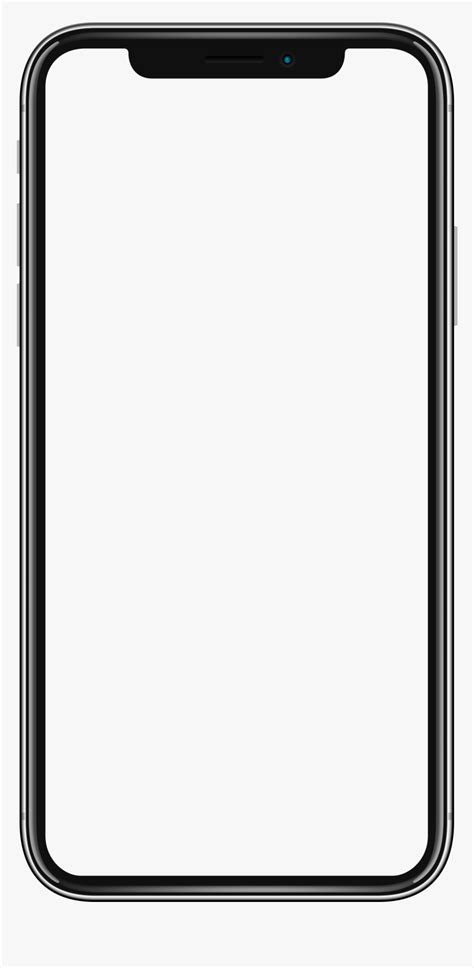Mockup Iphone X Png Image Free Download Searchpng Iphone X Outline