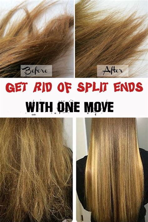 ways to get rid of split ends fast 2 | Natural hair mask, Healthy hair