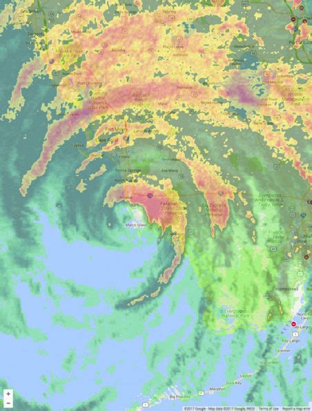 Hurricane Irma Makes Second Landfall On Marco Island As Category 3