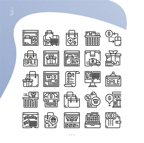 Download 42 vector icons and icon kits.available in png, ico or icns icons for mac for free use. 25 E-Commerce Icons by Justicon on Envato Elements | Icon ...