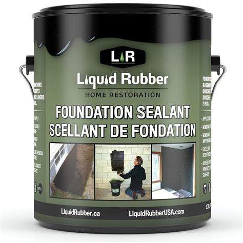 Many times these two concepts tend to be confusing. Liquid Rubber Foundation Sealant/Basement Coating ...