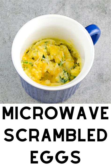 Keep cold egg dishes on ice if they are going to stay out longer than 2 hours. Microwave Scrambled Eggs | Microwave eggs, Microwave ...