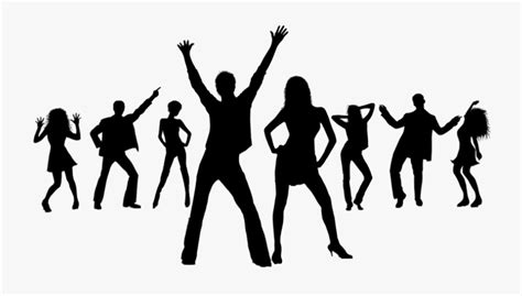 Dance Party Stock Photography Disco Drawing Disco Dancers Png Free
