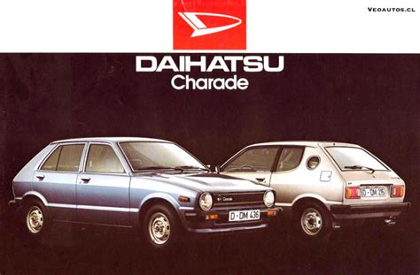 Daihatsu Charade G10 Catálogo 1980 VeoAutos cl