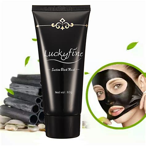 Luckyfine Charcoal Black Mask Peel Off Blackhead Remover Face Nose Deep Cleansing At Banggood