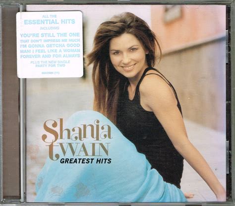 Albúm Greatest Hits De Shania Twain En Cdandlp