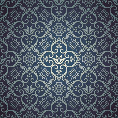 Check spelling or type a new query. Blue Vector Pattern | Free EPS file Blue floral seamless ...