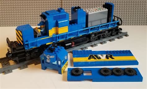 Custom Lego Train Unstoppable Gp40 1206 Etsy