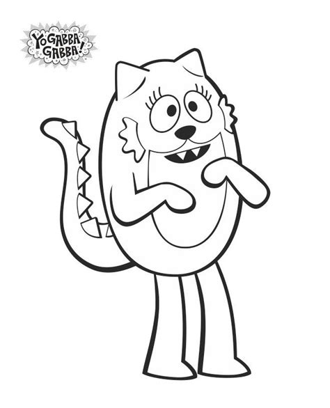 yo gabba gabba coloring pages brengosfilmitali