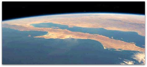 Península Baja California Espacio