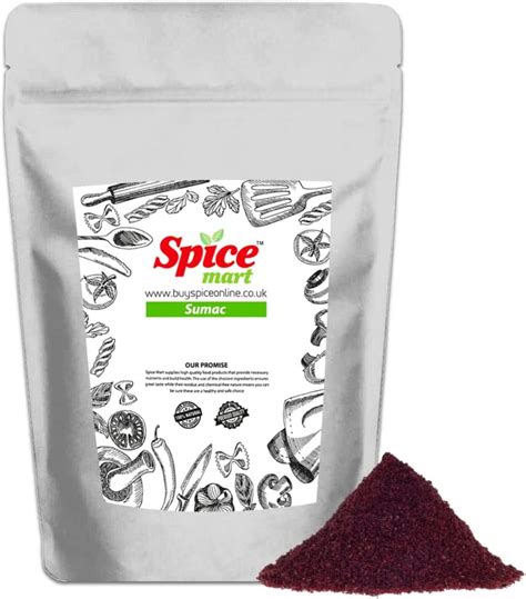 Ground Sumac Sumak Sumach Somaq Spice With Salt Turkey 50g 1