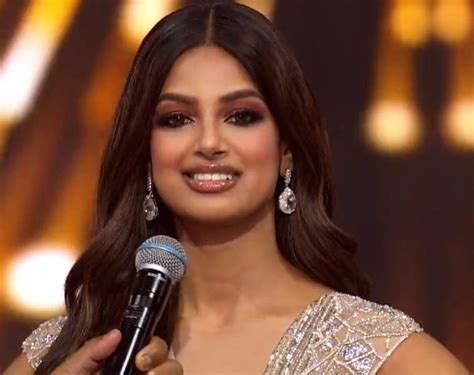Indias Harnaaz Sandhu Crowned Miss Universe 2021photomiss Universe Twitter Indo Canadian