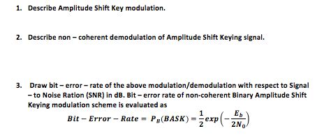 Amplitude Shift Keying Block Diagram - Diagram Engine