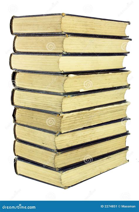 Stack Of Old Worn Books Stock Image Image Of Group Volumes 2274851