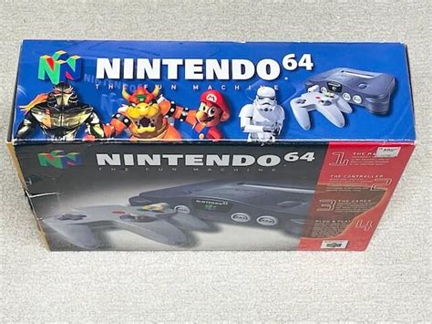 Nintendo 64 Console Complete In The Box For Sale N64