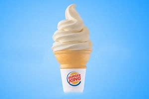 There are 190 calories in 1 order (4.2 oz) of burger king soft serve ice cream cone. Burger King Ice Cream Prices & Flavors | CakesPrice.com