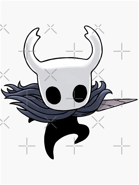 Hollow Knight Attack Border Sticker For Sale By Littlesmarthy Redbubble