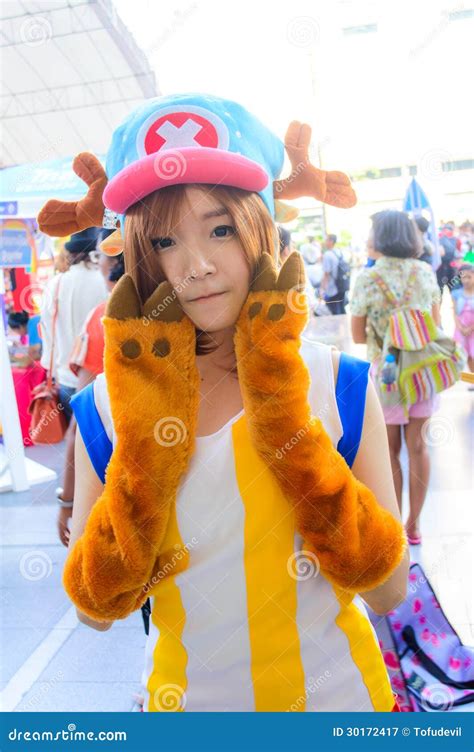 Tony Tony Chopper Cosplayer From One Piece Editorial Photography