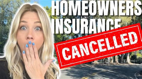 Homeowners Insurance Cancelled Youtube