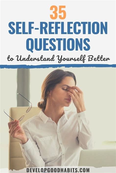 35 Self Reflection Questions To Understand Yourself Better
