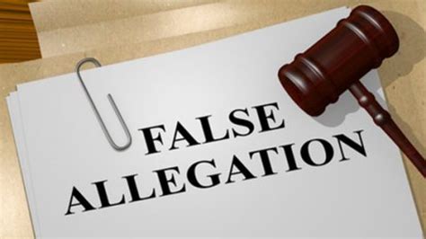 False accusations might come to nothing, but you should be prepared in case you are denied a promotion, suspended, or fired. The Law on Making False Complaints to Police in New South Wales - Sydney Criminal Lawyers