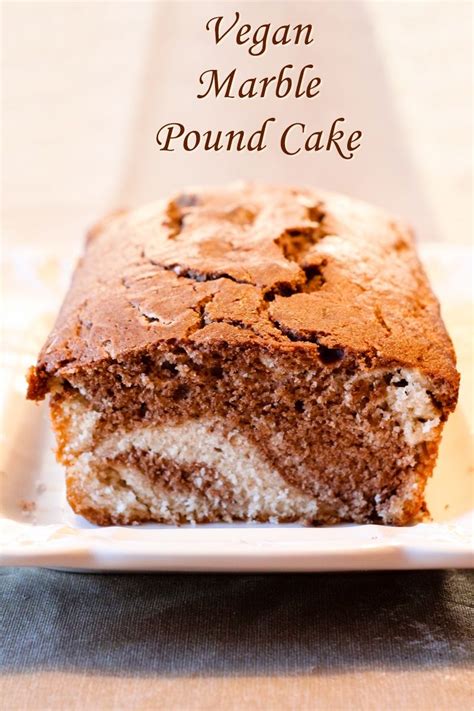 Sprinkle half pecan mixture over it. Chocolate Marble Vegan Pound Cake | Recipe | Vegan pound ...