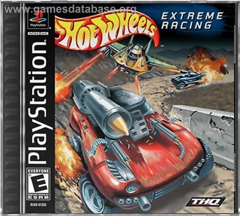 Hot Wheels Extreme Racing Sony Playstation Artwork Box