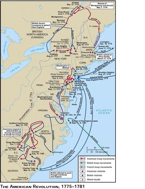 70 Maps That Explain America American Revolution American