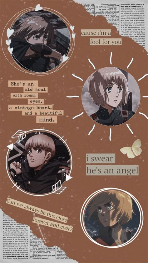 Armin Arlert Wallpaper Aesthetic Em 2021 Armin Anime Attack On Titan