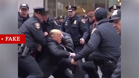 Fake Trump Arrest Photos How To Spot An Ai Generated Image Bbc News