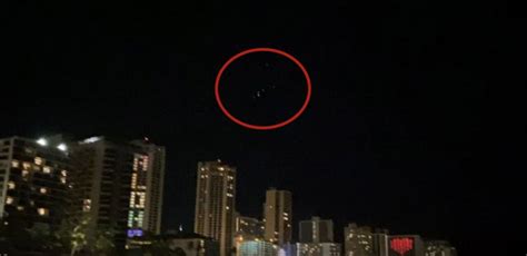 Mysterious Lights In Night Sky Baffle Hawaii Residents