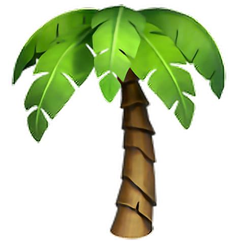 Palmera Emoji Palm Tree Emoji Png Palmeras Png Free Transparent Png